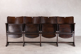 vintage folding cinema seats