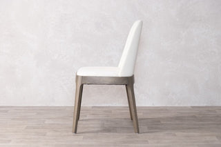 cologne side dining chair cream side view