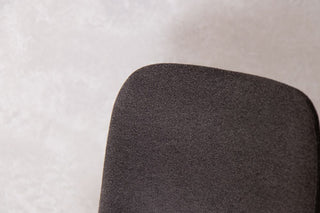 cologne side dining chair dark grey close up