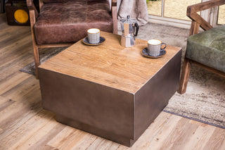 concrete effect coffee table