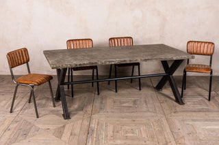 Steamer Pipe Dining Table