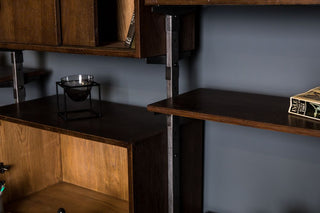 contemporary shelving unit