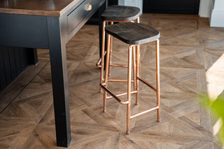 Copper Bar Stools - Handmade