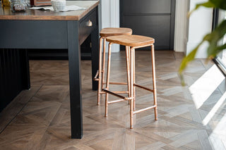 Copper Bar Stools - Handmade