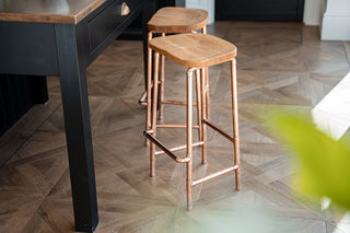 Copper Bar Stools - Handmade