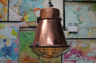 copper ceiling lights