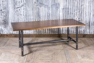 copper dining height table