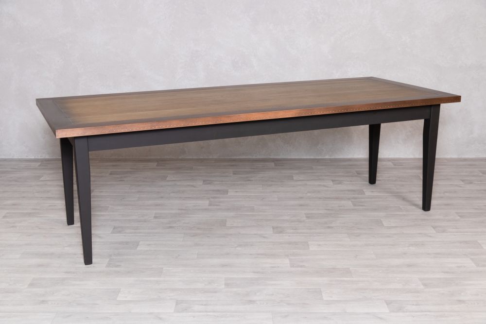 Bespoke Zinc Edge Dining Table | Peppermill Interiors
