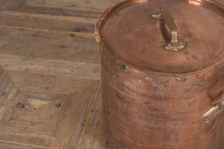 copper storage bin