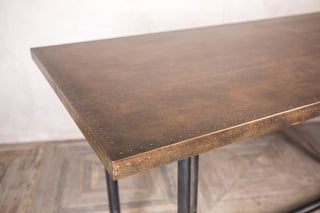 copper table pipework