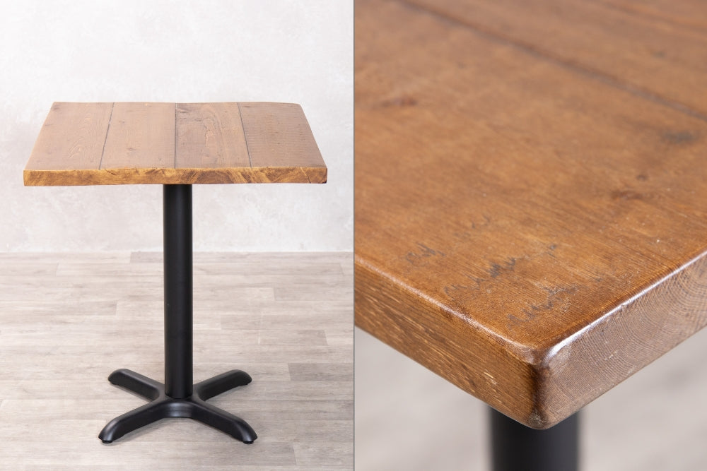 Country Pine top Café Table Range| Peppermill Interiors