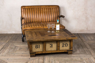 crate coffee table