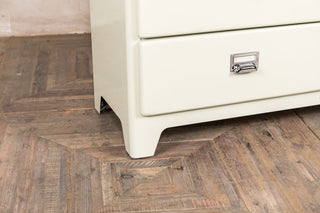 cream chest of drawers