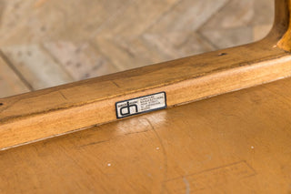 Vintage Interlocking Dancer & Hearne Wooden Chairs