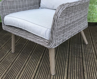 Hatfield Outdoor 4 Seater Rattan Style Sofa Set