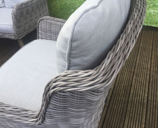 Hatfield Outdoor 4 Seater Rattan Style Sofa Set
