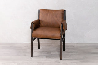 Dawson Leather Dining Chair