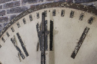 decorative metal wall clock face