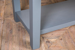 deep grey kitchen island