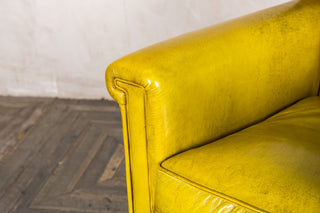 Derry leather armchair