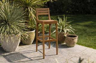 Teak Outdoor Bar Stool
