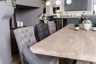 grey dining chairs