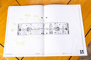 dining table drawing