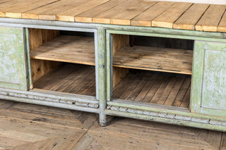 distressed kitchen cupboard