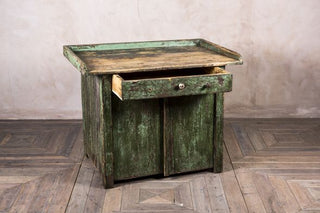 distressed paintwork cupboard