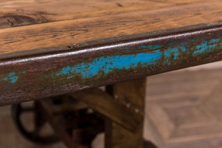distressed paintwork