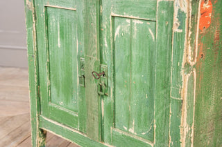 Green Pine Storage Cupboard