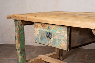 distressed sideboard