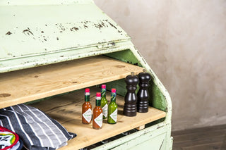 distressed waiter station