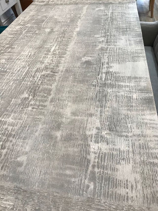 double pedestal table