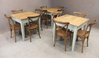 rustic pine tables