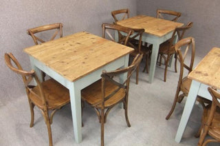 rustic pine tables