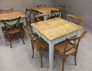 rustic pine tables