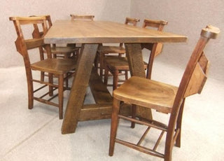 reclaimed pine table