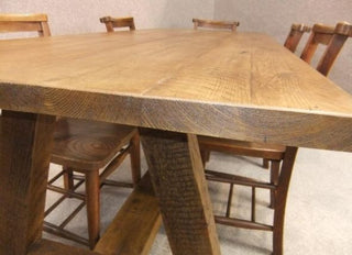 reclaimed pine table