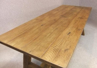 reclaimed pine table