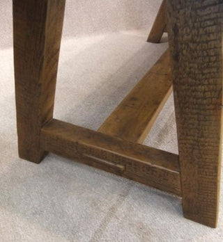 distressed pine kitchen table