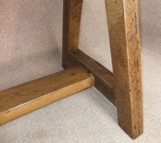 distressed pine table