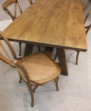 reclaimed pine table