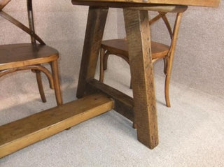 reclaimed pine table