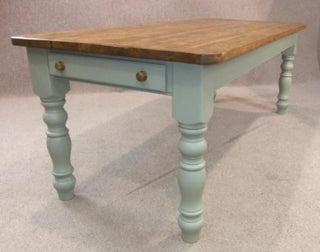 large farmhouse dining table