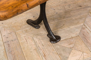 Edwardian dining bench