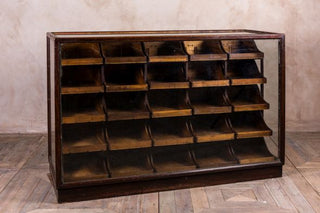 edwardian haberdashery unit