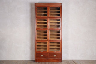 Edwardian Mahogany Haberdashery Cupboard