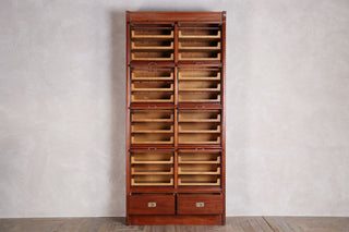Edwardian Mahogany Haberdashery Cupboard