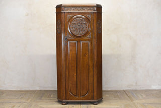 edwardian oak hall robe